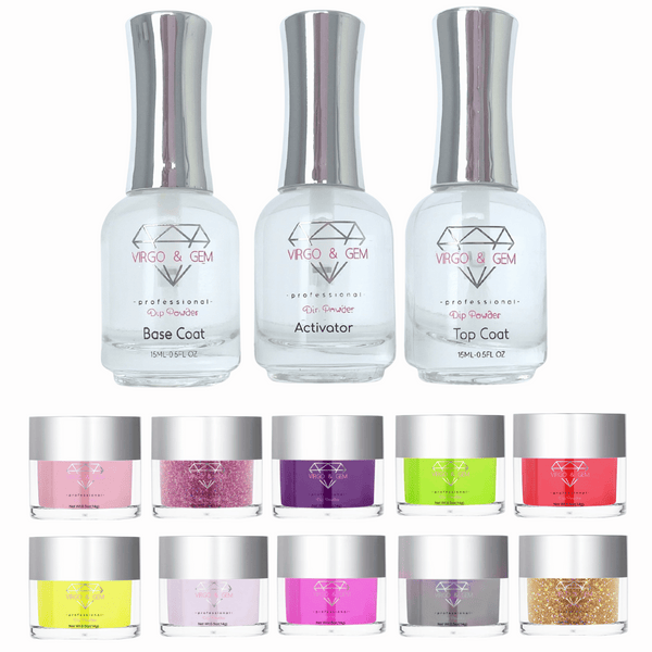 KIT MANICURISTA 10 COLORES